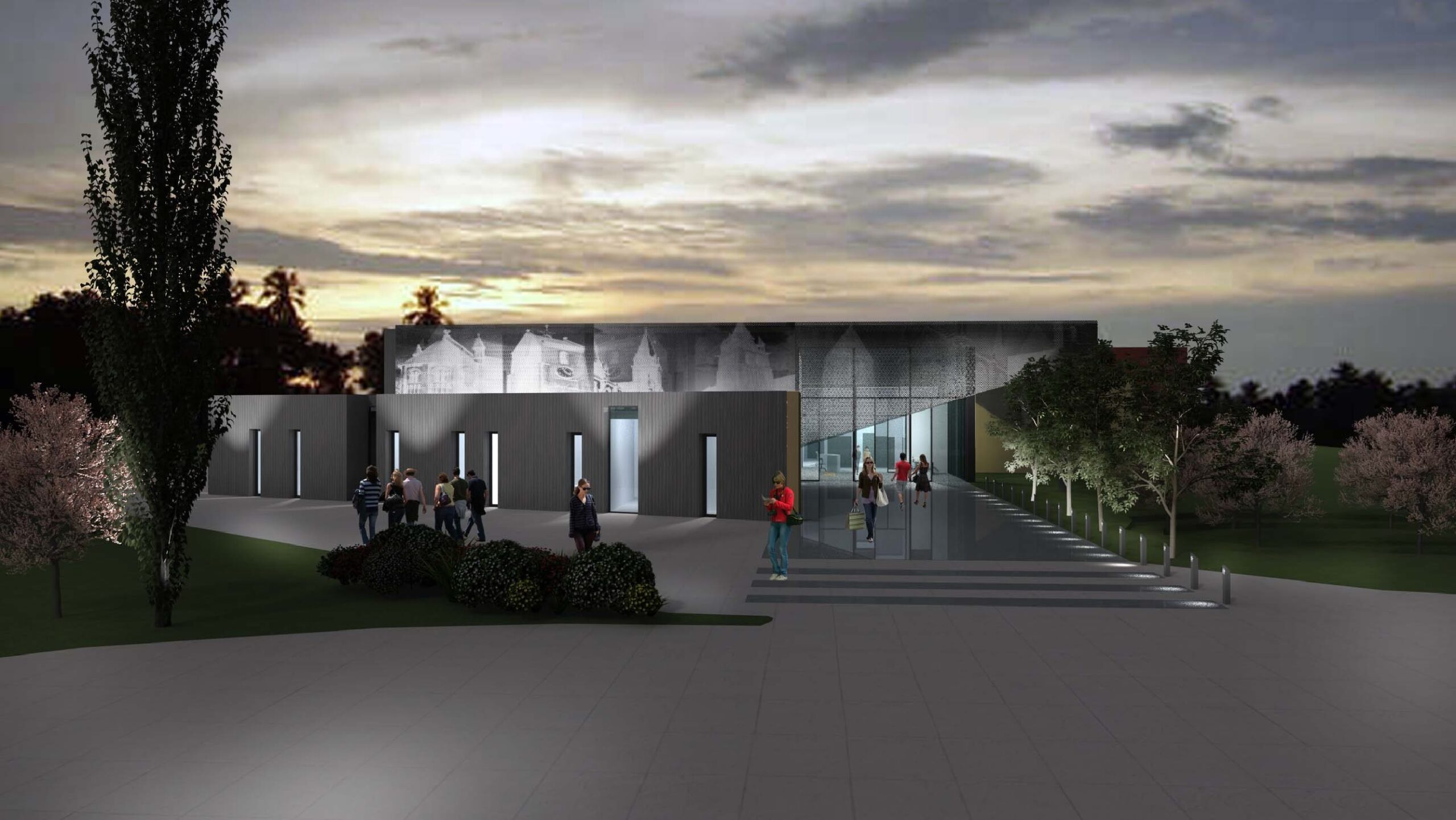 Centre culturel - salle de spectacles et ecole de musique - Douvres La Delivrande (14)